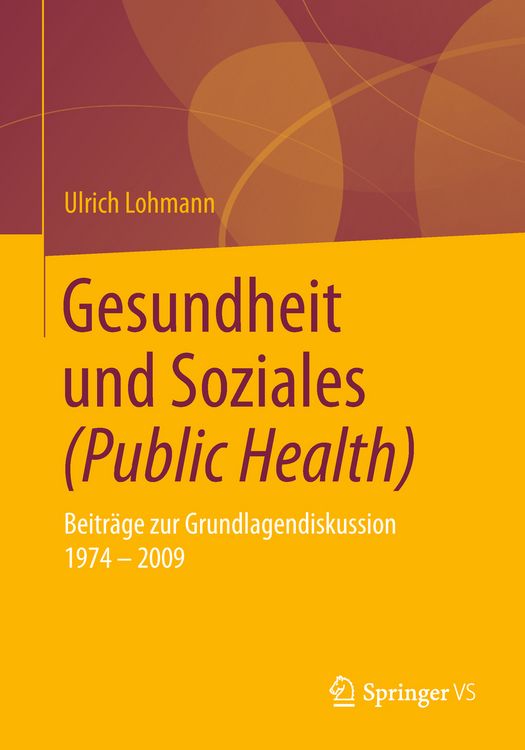 Produktbild: Gesundheit und Soziales (Public Health)