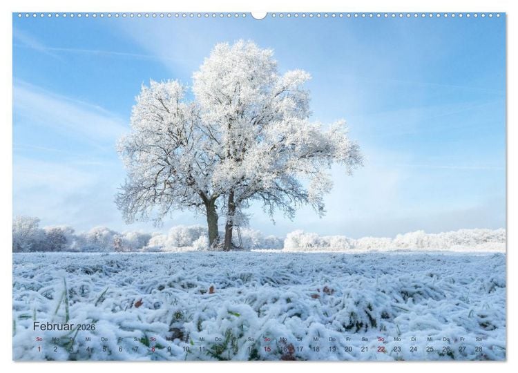 Produktbild: Landschaften und Natur 2026 (hochwertiger Premium Wandkalender 2026 DIN A2 quer), Kunstdruck in Hochglanz