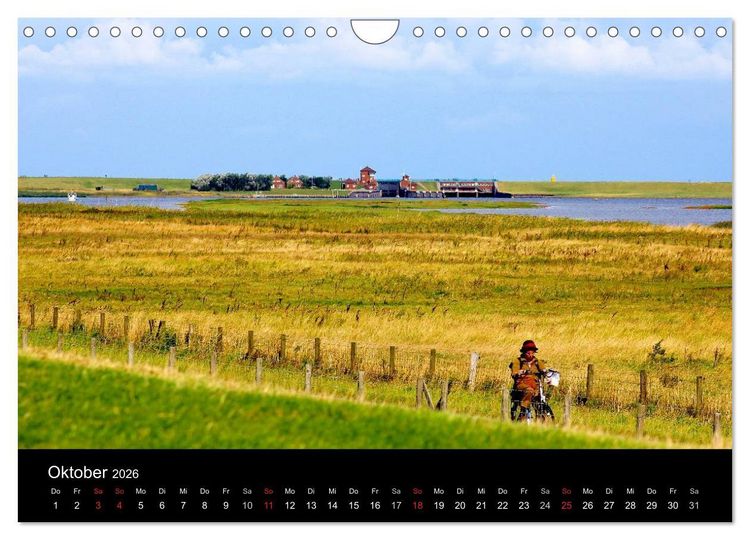 Produktbild: Ostfriesland verzaubert! (Wandkalender 2026 DIN A4 quer), CALVENDO Monatskalender