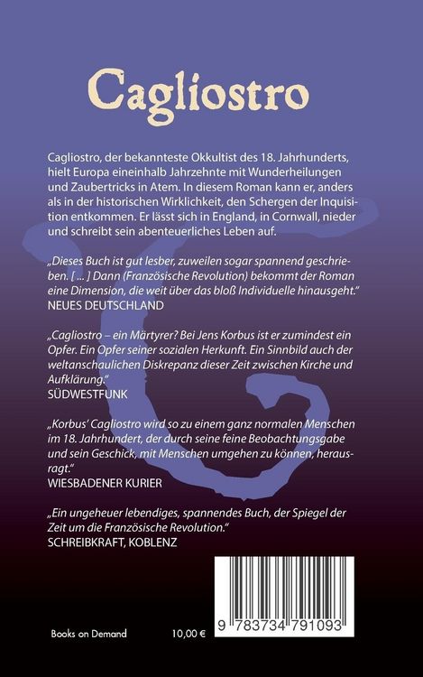Produktbild: Cagliostro