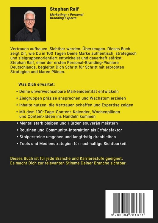 Produktbild: DEINE 100-TAGE PERSONAL BRAND CHALLENGE