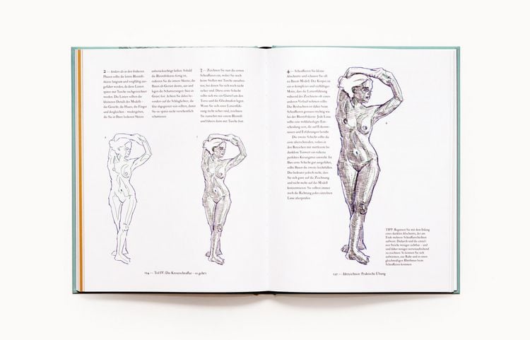 Produktbild: Kreuzschraffur mit Feder, Stift und Tusche.