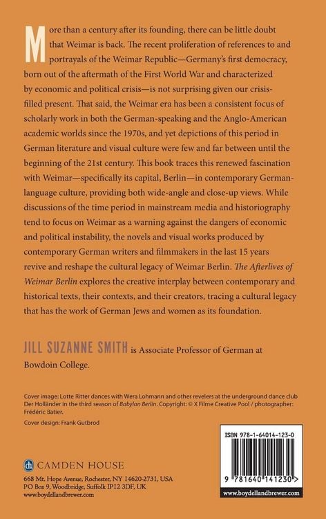 Produktbild: The Afterlives of Weimar Berlin