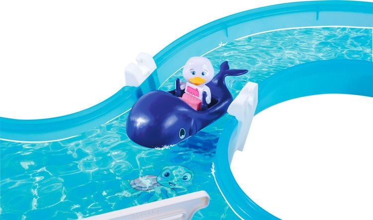 Produktbild: BIG 8700001523 - AquaPlay Wasserbahn Mermaid, mit Zubeh&ouml;r, 108x90x18cm