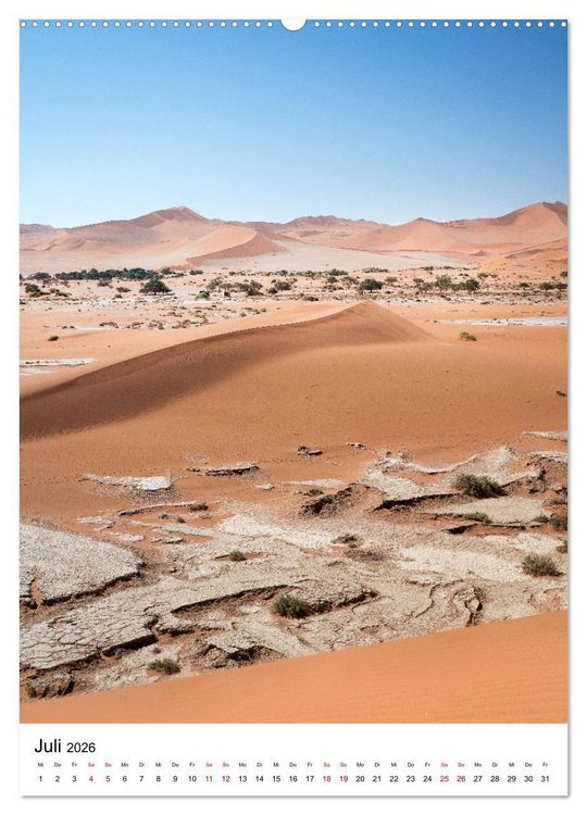 Produktbild: Naturparadies Namibia (hochwertiger Premium Wandkalender 2026 DIN A2 hoch), Kunstdruck in Hochglanz