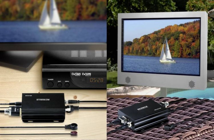 Produktbild: SpeaKa Professional HDMI&reg; Extender (Verl&auml;ngerung) &uuml;ber Netzwerkkabel RJ45 50m