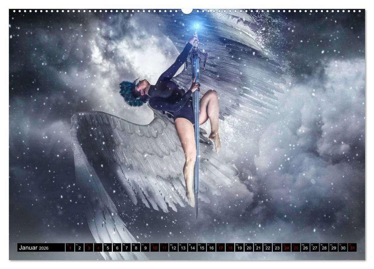 Produktbild: Pole Dance Engel (Wandkalender 2026 DIN A2 quer), CALVENDO Monatskalender
