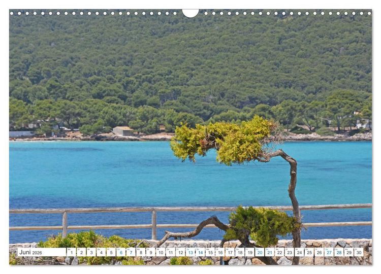 Produktbild: Mallorca - Azurblaues Mittelmeer zum Tr&auml;umen (Wandkalender 2026 DIN A3 quer), CALVENDO Monatskalender