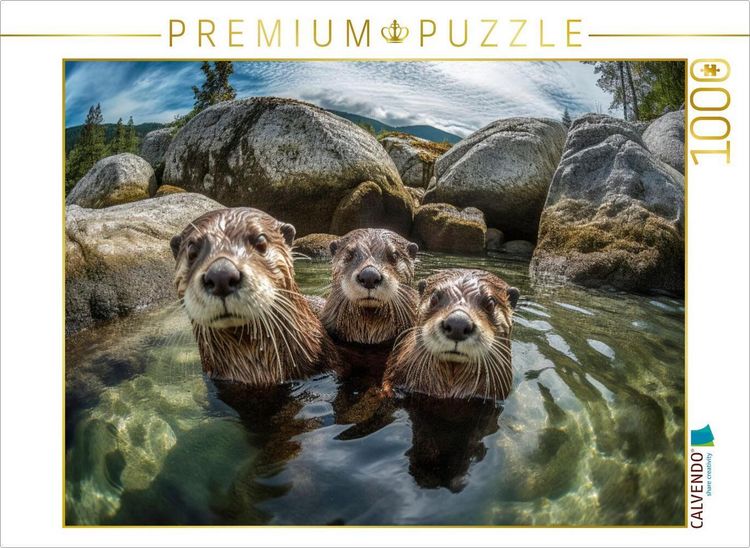Produktbild: CALVENDO Puzzle Bitte l&auml;cheln | 1000 Teile Lege-Gr&ouml;&szlig;e 64x48cm Foto-Puzzle f&uuml;r gl&uuml;ckliche Stunden