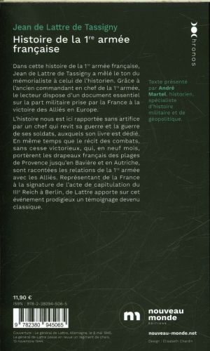 Produktbild: Histoire de la premi&egrave;re arm&eacute;e fran&ccedil;aise : Rhin et Danube