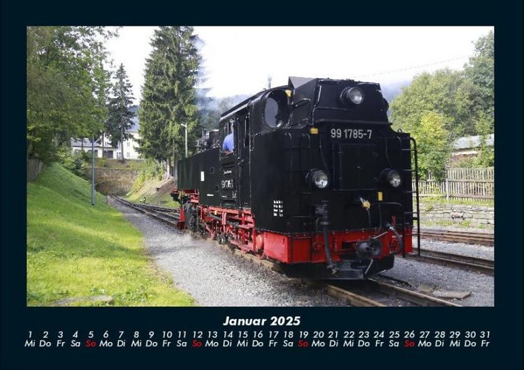 Produktbild: Z&uuml;ge 2025 Fotokalender DIN A4