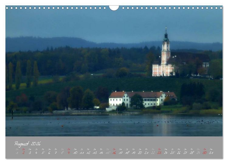 Produktbild: Farbrausch Bodensee (Wandkalender 2026 DIN A3 quer), CALVENDO Monatskalender