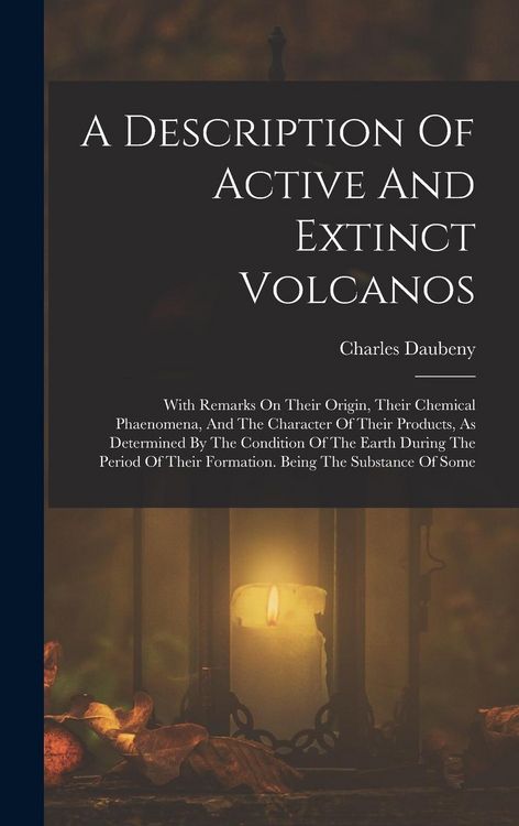 Produktbild: A Description Of Active And Extinct Volcanos