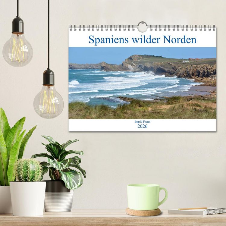 Produktbild: Spaniens wilder Norden (Wandkalender 2026 DIN A4 quer), CALVENDO Monatskalender
