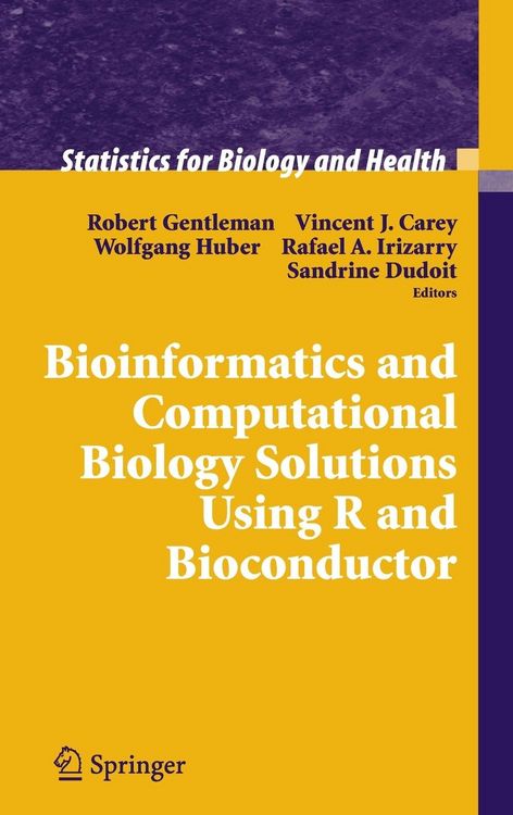 Produktbild: Bioinformatics and Computational Biology Solutions Using R and Bioconductor