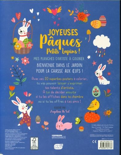 Produktbild: Joyeuses P&acirc;ques petits lapins