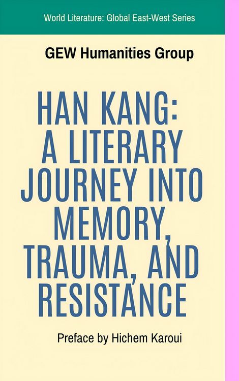 Produktbild: Han Kang: A Literary Journey Into Memory, Trauma, And Resistance (World Literature)