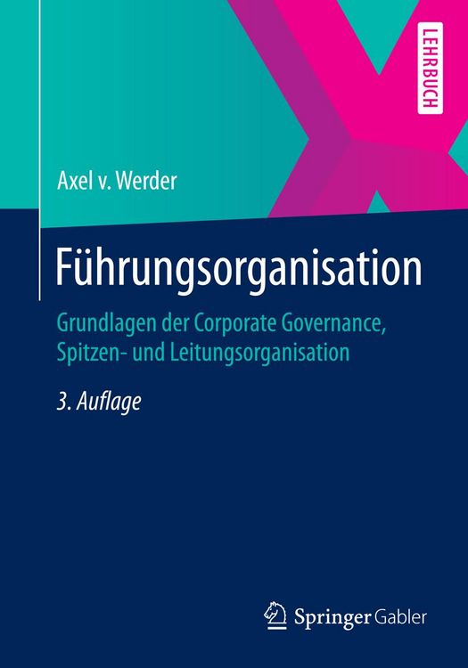 Produktbild: F&uuml;hrungsorganisation