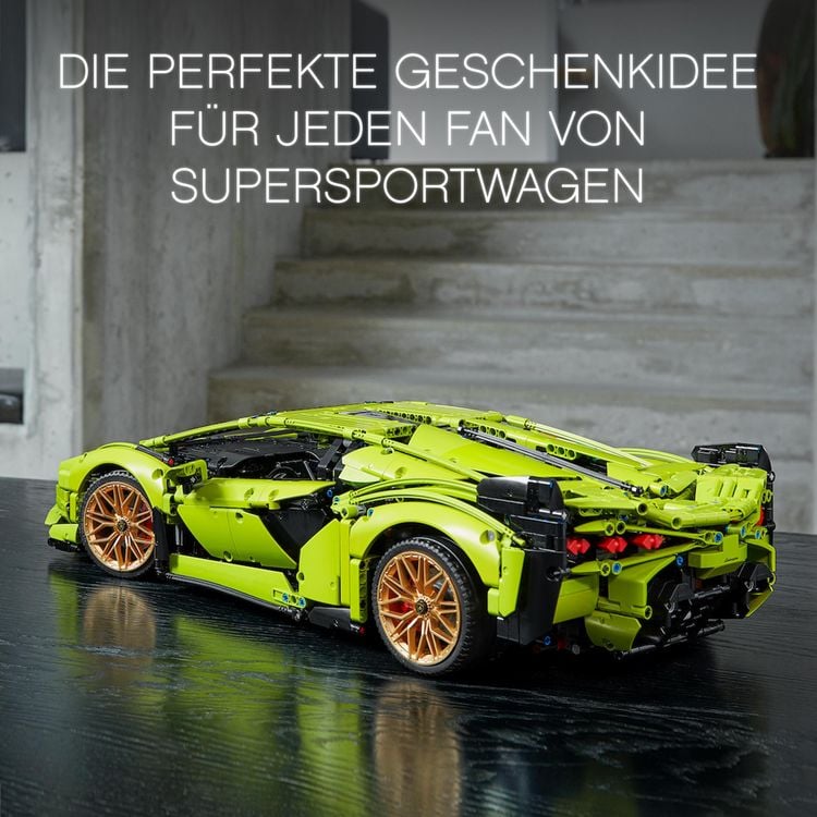 Produktbild: LEGO Technic 42115 Lamborghini Si&aacute;n FKP 37 Rennwagen f&uuml;r Erwachsene