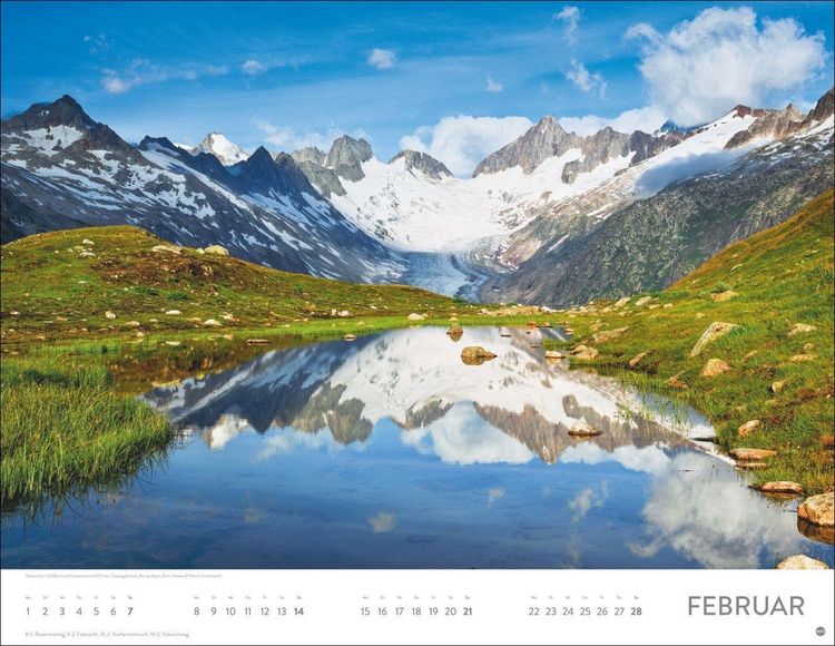 Produktbild: Faszination Alpen Posterkalender 2027