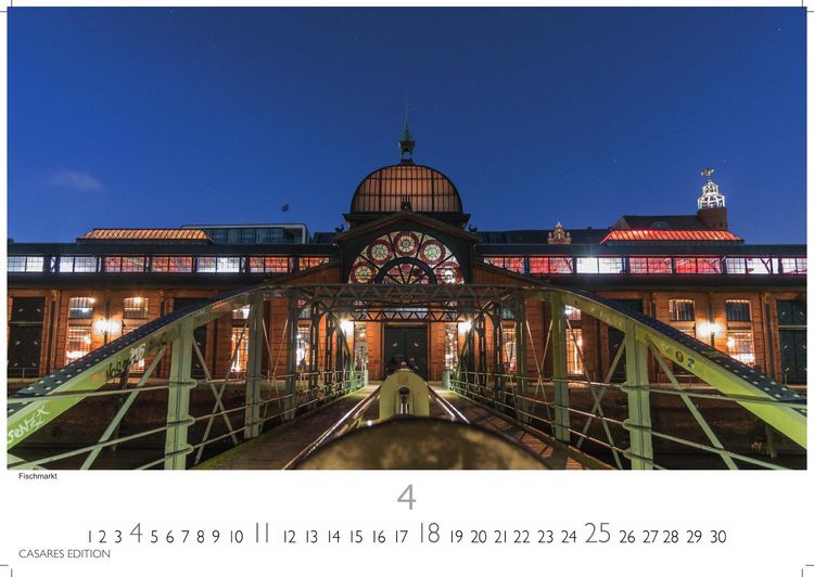 Produktbild: Hamburg Kalender 2027 &ndash; Wandkalender | Fotokalender Deutschland 35x24cm - mit 12 beeindruckenden Bildern mit stimmungsvollen Motiven von Hafen, Elbe, Speicherstadt und hanseatischem Flair