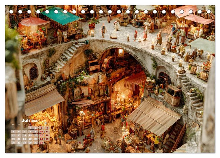 Produktbild: Below (Tischkalender 2027 DIN A5 quer), CALVENDO Monatskalender