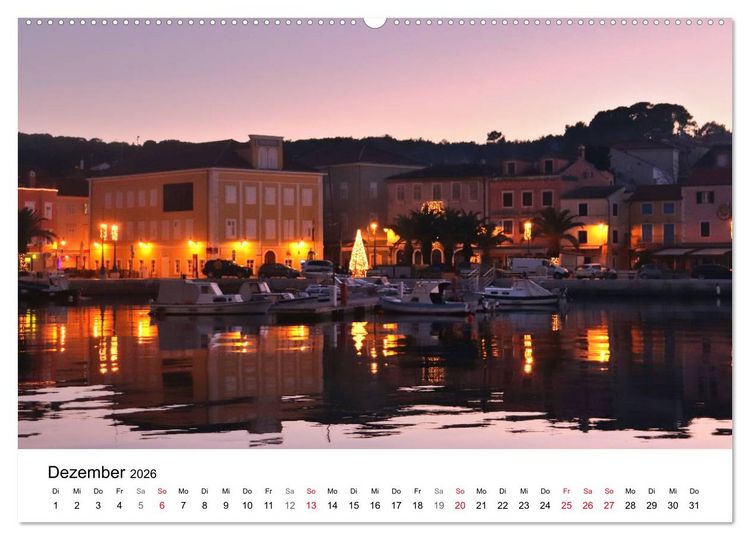 Produktbild: Kroatiens Inselzauber, Losinj (Wandkalender 2026 DIN A2 quer), CALVENDO Monatskalender