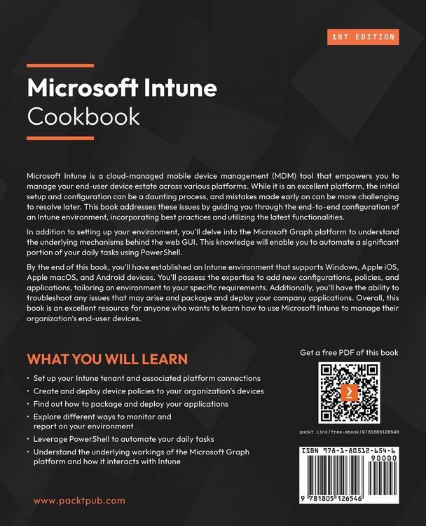 Produktbild: Microsoft Intune Cookbook