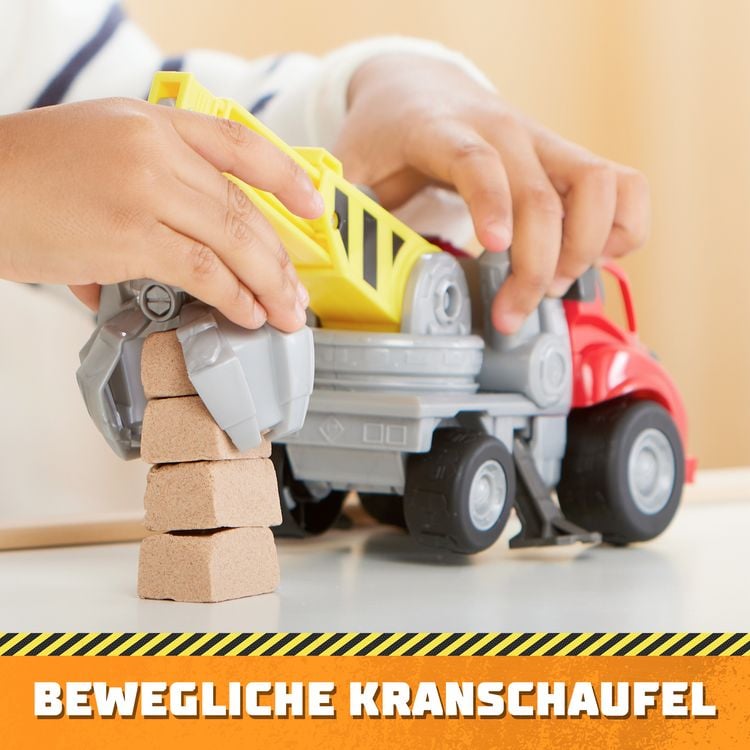 Produktbild: Rubble & Crew - Kran-Baufahrzeug mit Charger-Figur (Basis Fahrzeug)