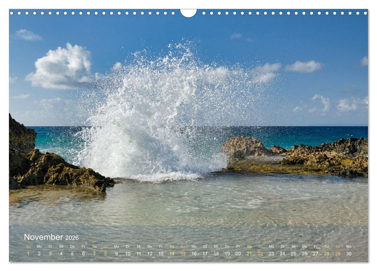 Produktbild: Guadeloupe - Karibische Traumstr&auml;nde (Wandkalender 2026 DIN A3 quer), CALVENDO Monatskalender