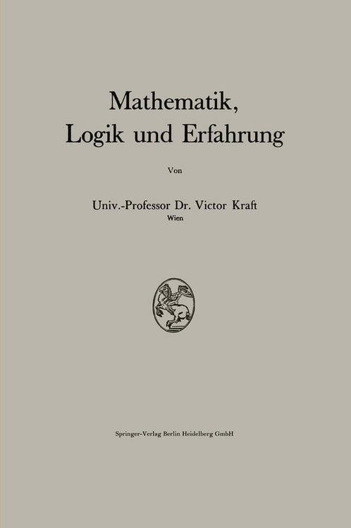 Produktbild: Mathematik, Logik und Erfahrung