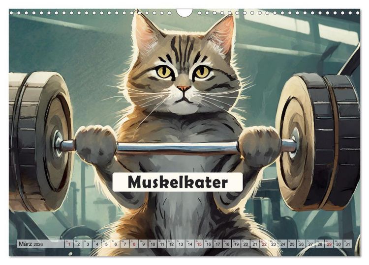 Produktbild: Wortw&ouml;rtlich - Tierische Spr&uuml;che (Wandkalender 2026 DIN A3 quer), CALVENDO Monatskalender