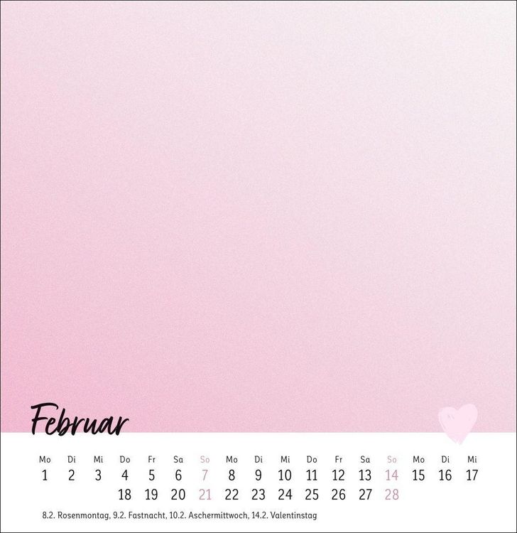 Produktbild: Kreativkalender zum Aufstellen Mit Liebe gemacht 2027