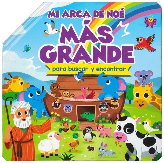 Produktbild: Mi Arca de No&eacute; M&aacute;s Grande Para Buscar Y Encontrar (My Bigger Search and Find Bible: Noah's Ark)