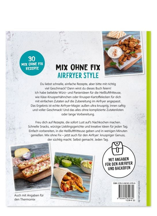 Produktbild: Mix ohne Fix! Airfryer