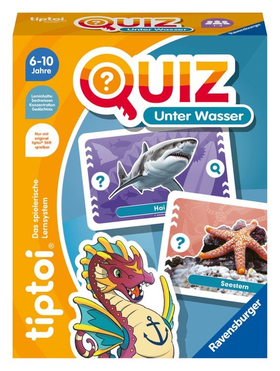Produktbild: tiptoi&reg; Quiz Unter Wasser - ab 6 Jahre