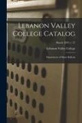 Produktbild: Lebanon Valley College Catalog