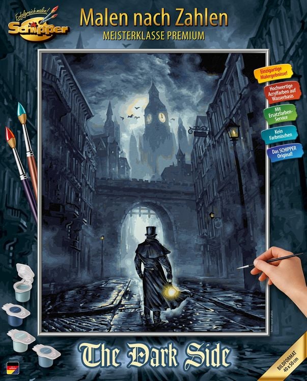 Produktbild: Malen nach Zahlen - The Dark Side