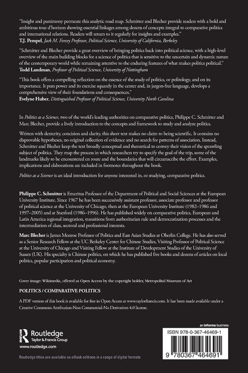 Produktbild: Politics as a Science