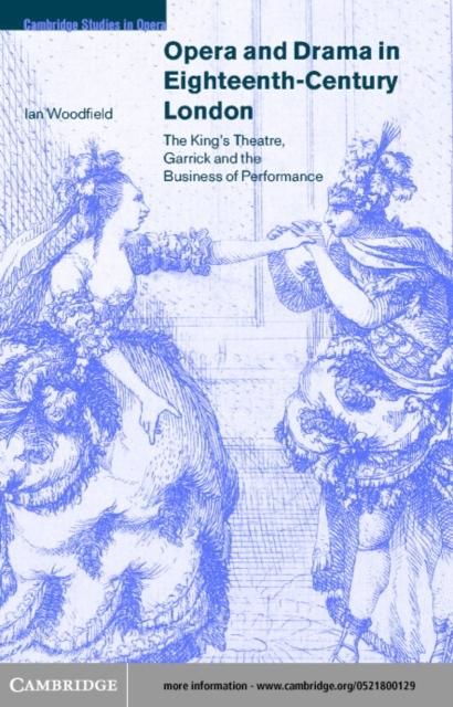 Produktbild: Opera and Drama in Eighteenth-Century London