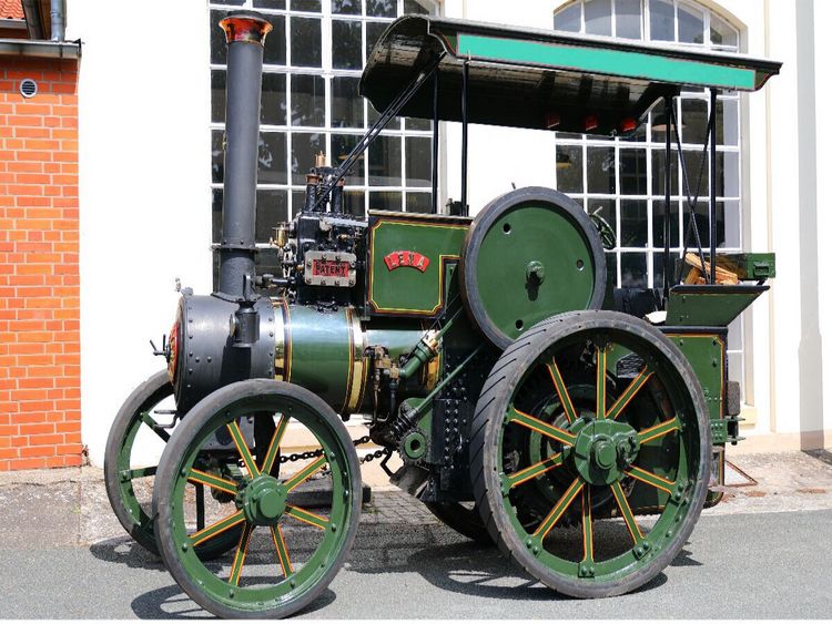 Produktbild: CALVENDO Puzzle Dampftraktor Lena von Wallis u. Steevens, Hampshire, GB, Fabriknummer 2811, Baujahr 1905, Gewicht 3 t. | 1000 Teile Lege-Gr&ouml;&szlig;e 64x48cm