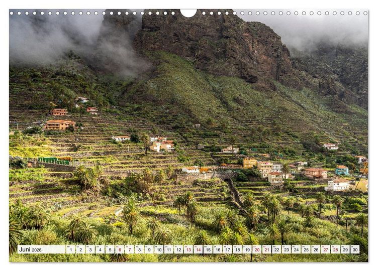 Produktbild: Kanarische Inseln: La Gomera (Wandkalender 2026 DIN A3 quer), CALVENDO Monatskalender