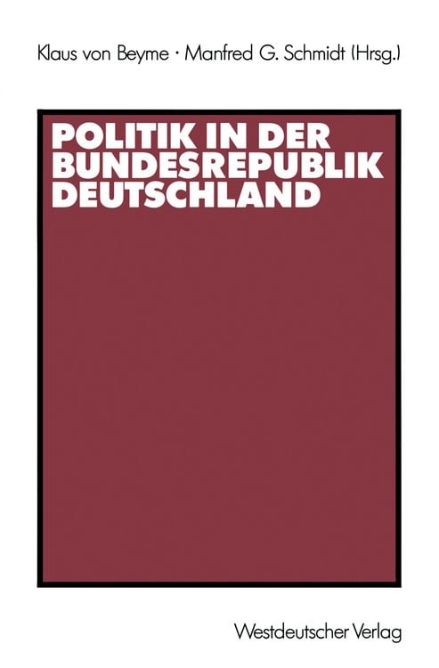 Produktbild: Politik in der Bundesrepublik Deutschland