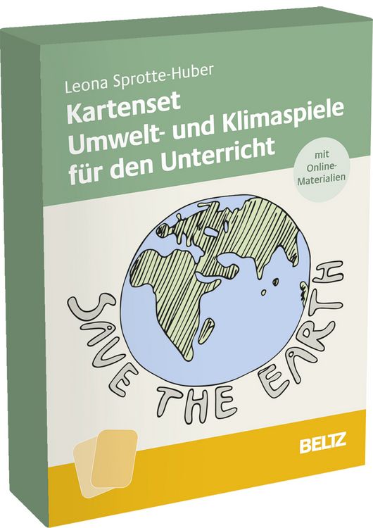 Produktbild: Kartenset Umwelt- und Klimaspiele f&uuml;r den Unterricht