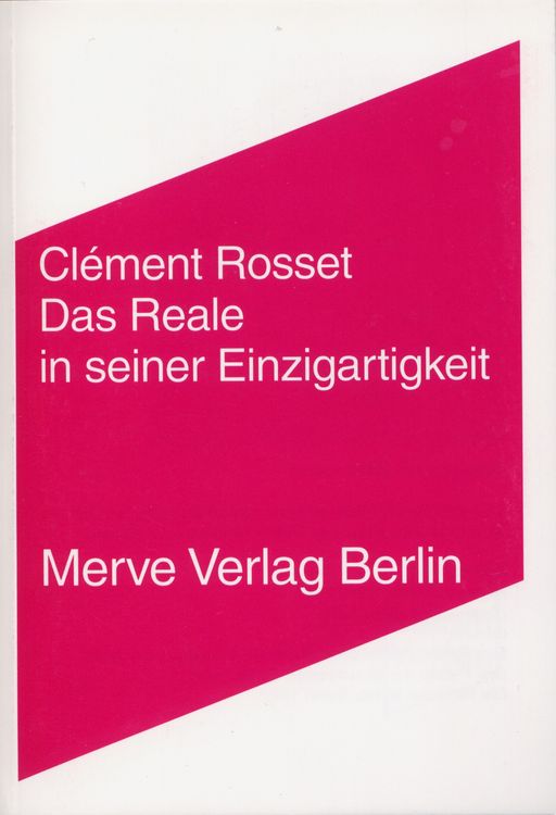 Produktbild: Das Reale in seiner Einzigartigkeit