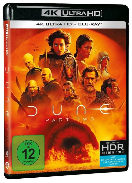 Produktbild: Dune: Part Two (4K Ultra HD) (+ Blu-ray)