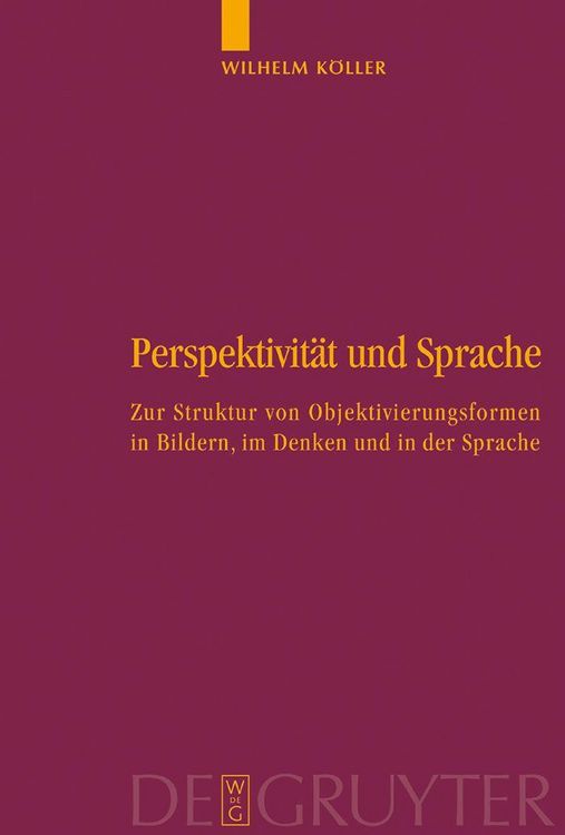 Produktbild: Perspektivit&auml;t und Sprache