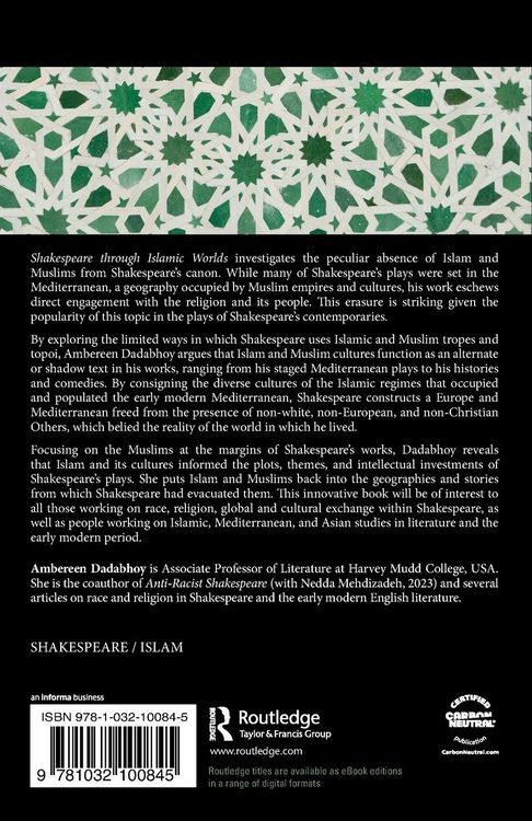Produktbild: Shakespeare through Islamic Worlds