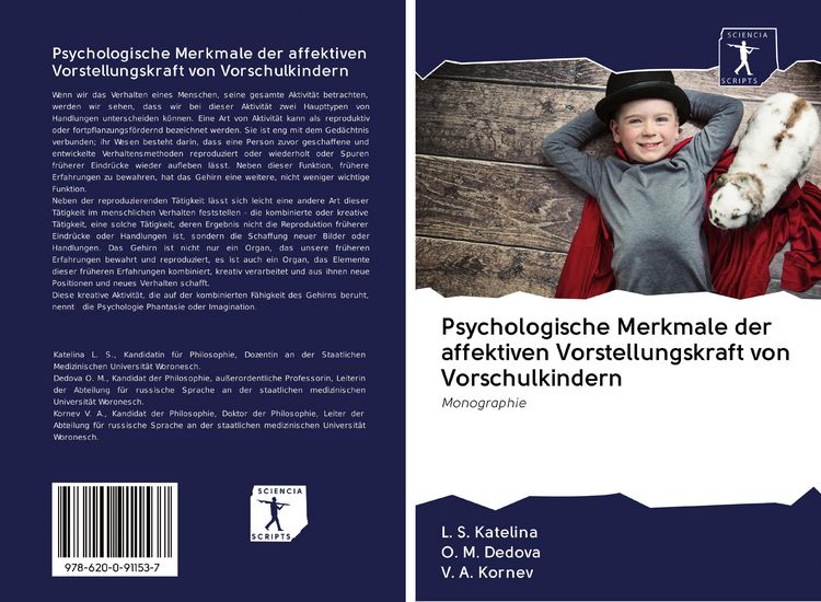 Produktbild: Psychologische Merkmale der affektiven Vorstellungskraft von Vorschulkindern