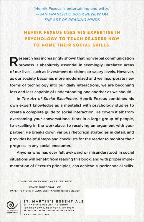Produktbild: The Art of Social Excellence